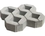 Hornbach Rasengitterstein Beton grau 40x40x8 cm