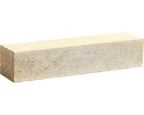 Mauerstein Flairstone Modern Beton gelb 60x14 cm