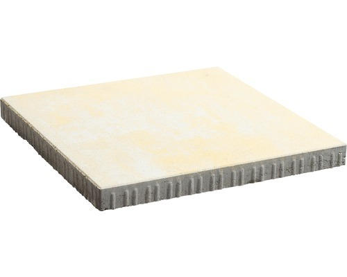 Terrassenplatte Flairstone Natur gelb 60x60x5 cm