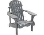 Hornbach Gartenstuhl Adirondack Holz grau