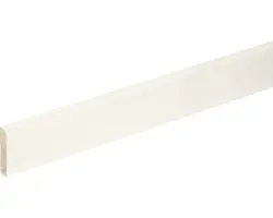 Profilleiste Skandor weiß lackiert 5x29x2400 mm