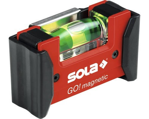 Kompakt-Wasserwage Sola GO! Magnetic Clip 6,8 cm