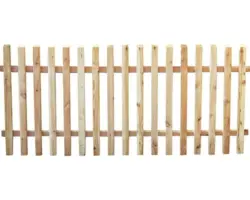 Vorgartenzaun Zaunelement Lärche Hono 180x80 cm braun