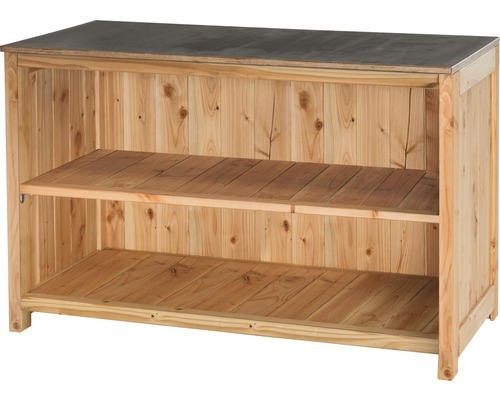 Gartenschrank/Outdoorküche Konsta Sideboard offen Typ 543 120x58x77 cm Douglasie