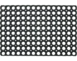 Hornbach Gummiwabenmatte schwarz 80x120 cm