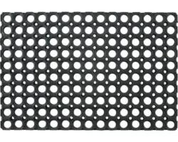 Gummiwabenmatte schwarz 40x60 cm