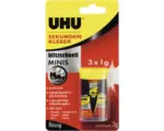 Hornbach UHU Sekundenkleber blitzschnell Minis 3 x 1 g