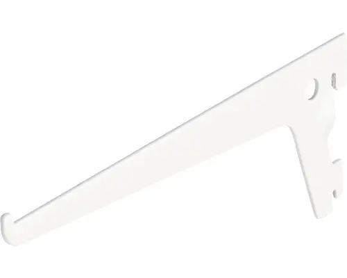 Winkelträger 1-reihig L 200 mm weiß