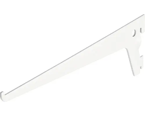 Winkelträger 1-reihig L 250 mm weiß