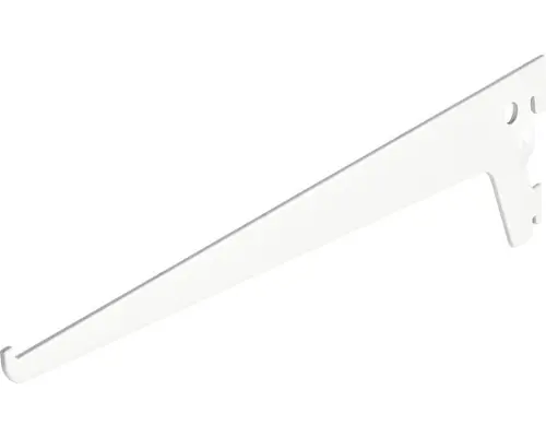 Winkelträger 1-reihig L 300 mm weiß