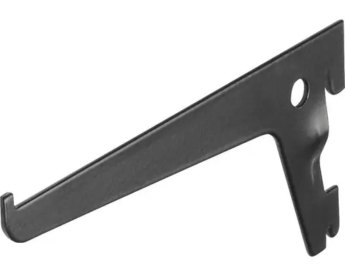 Winkelträger 1-reihig L 150 mm schwarz