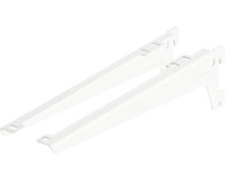 Winkelträger 1-reihig L 280 mm weiß 2 Stück