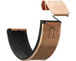 Zambelli Rinnenverbinder Kupfer halbrund NW 153 mm