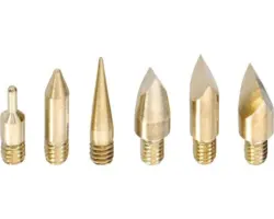 Schreib- und Malspitzen CFH für Brandmalkolben 6-tlg