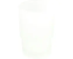 Zahnputzbecher Haceka Kosmos Tec klar matt