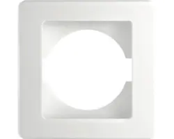 Rahmen 1-Fach TEM O253 polarweiß