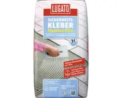 Lugato Fliesenkleber Sicherheitskleber Flexibel Plus S1/C2TE 18 kg