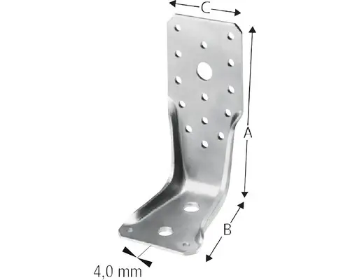 Winkelverbinder AKR 285 65x85x4 mm feuerverzinkt