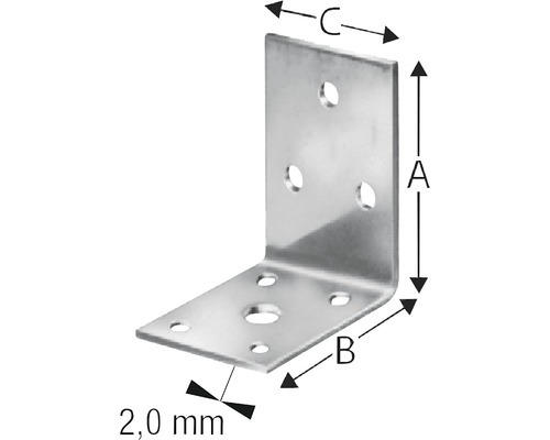 Winkelverbinder 35x50x2 mm