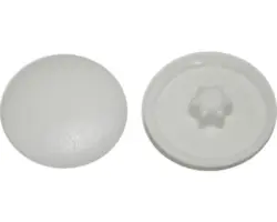 Abdeckkappe für I-Stern T 25, Weiß, Kunststoff, 200 Stück