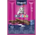Hornbach Katzensnack VITAKRAFT Cat Stick Kabeljau und Thunfisch 3 Stück
