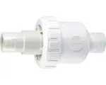 Hornbach PVC-Rückschlagventil für Sandfilteranlage Ø 38 mm weiß