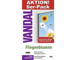 Fliegenfalle Fensterblumen VANDAL, 6 Stk