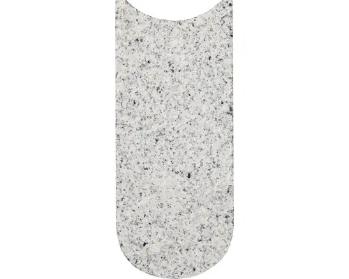 Rasenabschlussstein Granit grau 24 x 10 x 3 cm