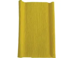 Manschette Krepp 105mm gelb