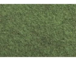 Kunstrasen Hampton mit Drainagenoppen moosgrün 200 cm breit (Meterware)