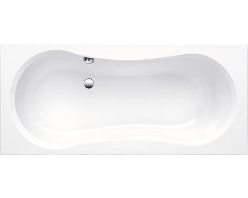 Rechteckbadewanne Ottofond Saipan 861301 180x80 cm weiß