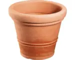 Hornbach Pflanztopf Geli Milano Kunststoff Ø 38 H 33,5 cm terracotta