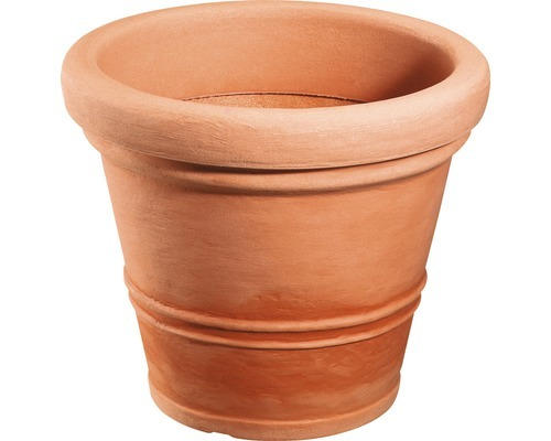 Pflanztopf Geli Milano Kunststoff Ø 38 H 33,5 cm terracotta