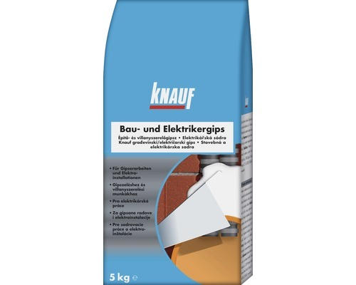 Bau- und Elektrikergips Knauf 5 kg