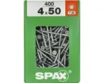 Hornbach Spax Universalschraube Senkkopf Stahl gehärtet T 20, Holz-Teilgewinde 4x50 mm, 400 Stück