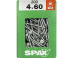 Hornbach Spax Universalschraube Senkkopf Stahl gehärtet T 20, Holz-Teilgewinde 4x60 mm, 300 Stück