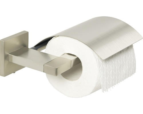 Toilettenpapierhalter Tiger Items mit Deckel edelstahl matt