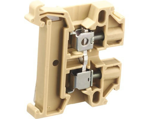 Reihenklemme beige 2,5 mm²