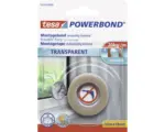 Hornbach Montageband Tesa Powerbond Transparent 19 mm x 1,5 m