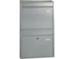 Hornbach Standbriefkasten Rottner 360 x 635 x 110 mm edelstahl