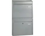Hornbach Standbriefkasten Rottner 360 x 635 x 110 mm edelstahl