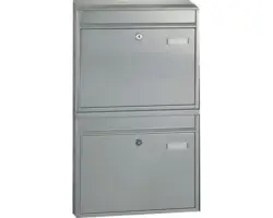 Standbriefkasten Rottner 360 x 635 x 110 mm edelstahl