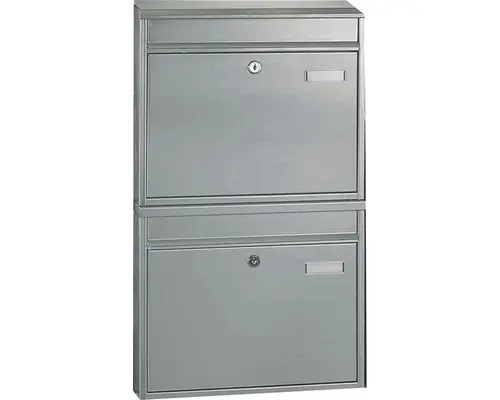 Standbriefkasten Rottner 360 x 635 x 110 mm edelstahl
