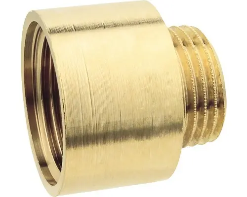 Reduzier-Muffen-Nippel 1/2"IGx3/8"AG messing