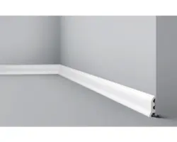 Sockelleiste C4 1 St. 2 m x 15 x 55 mm