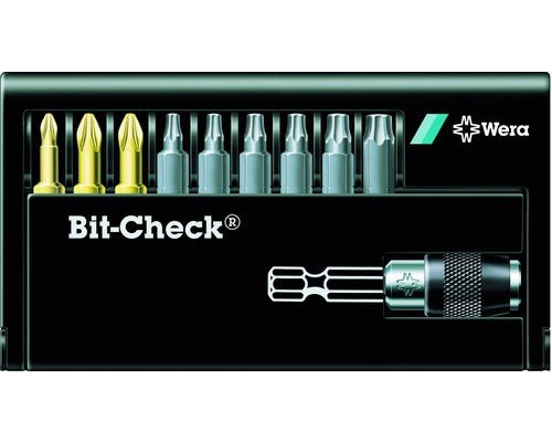 Wera Bit Set, 10-teilig