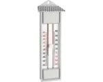 Hornbach Innen- und Außenthermometer Analog TFA Kunststoff grau mit minimal/maximal Anzeige