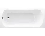 Hornbach Rechteckbadewanne Polypex Objekt 170x75 cm weiß