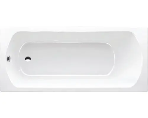 Rechteckbadewanne Polypex Objekt 170x75 cm weiß