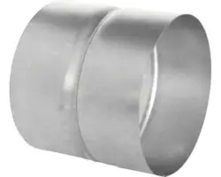 Wickelfalz-Muffe Ø 125 mm